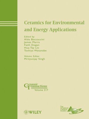 cover image of Ceramics for Environmental and Energy Applications